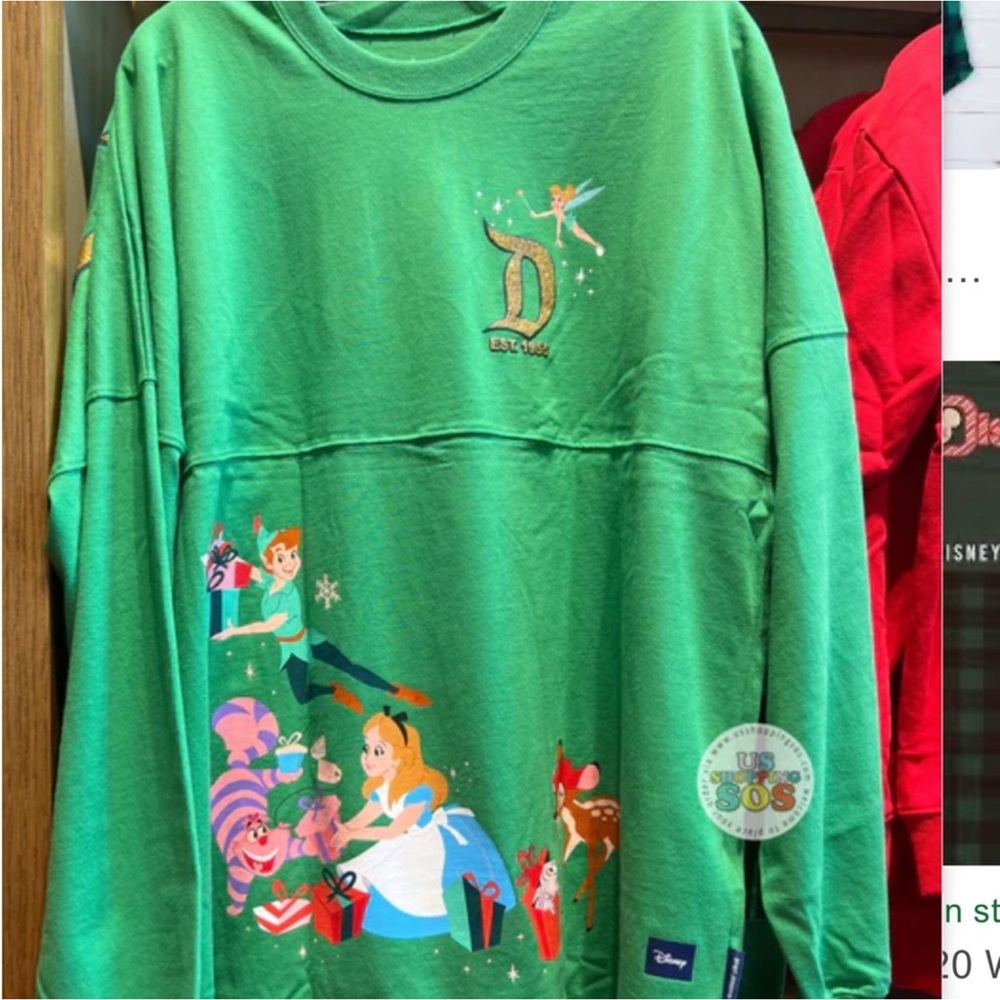 Disney parks Christmas spirit jersey